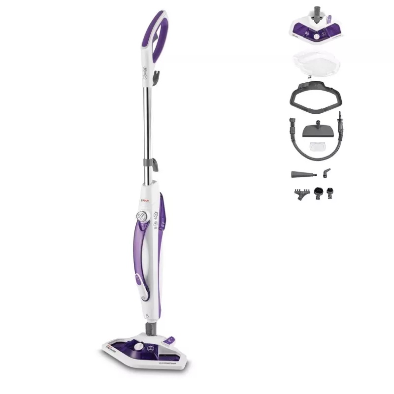 Polti Vaporetto SV440_Double pulitore a vapore 0,3 L 1500 W viola, bianco