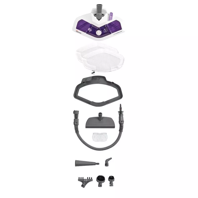 Polti Vaporetto SV440_Double pulitore a vapore 0,3 L 1500 W viola, bianco