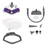 Polti Vaporetto SV440_Double pulitore a vapore 0,3 L 1500 W viola, bianco