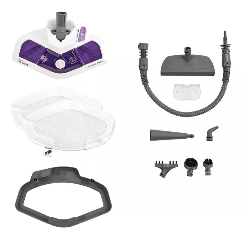 Polti Vaporetto SV440_Double pulitore a vapore 0,3 L 1500 W viola, bianco