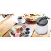 Bollitore Adler AD 1279 — 0,6 L, 750 W, corpo in plastica, controllo a pulsanti, spia luminosa