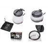 Bollitore Adler AD 1279 — 0,6 L, 750 W, corpo in plastica, controllo a pulsanti, spia luminosa