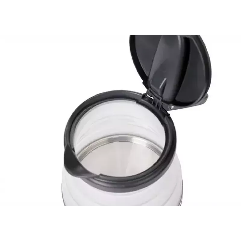 Bollitore Adler AD 1279 — 0,6 L, 750 W, corpo in plastica, controllo a pulsanti, spia luminosa