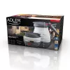Bollitore Adler AD 1279 — 0,6 L, 750 W, corpo in plastica, controllo a pulsanti, spia luminosa