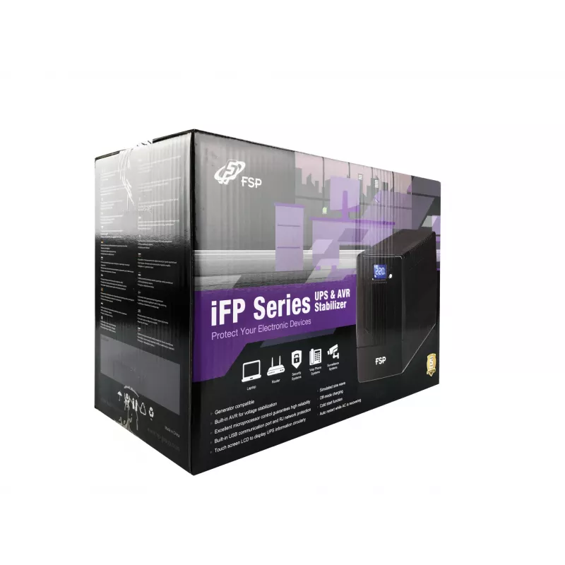 FSP iFP 2000 UPS (gruppo di continuità) line-interactive 2 kVA 1200 W 2 uscite AC