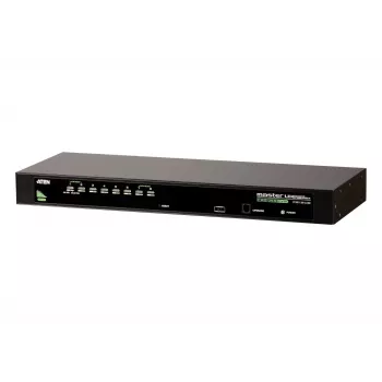ATEN switch KVM 8 porte USB - PS/2 VGA, 2048 x 1536 pixel, QXGA, montaggio a rack, 5 W, 1U, nero