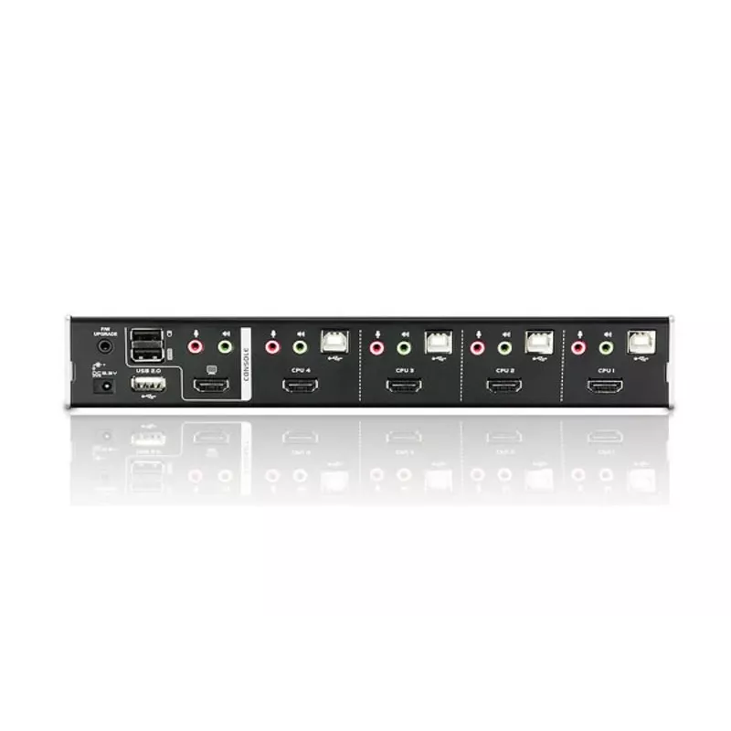ATEN switch KVM 4 porte USB HDMI con audio e hub USB 2.0 (cavi KVM inclusi)