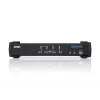 ATEN switch KVM 4 porte USB DVI con audio e hub USB 2.0 (cavi KVM inclusi)