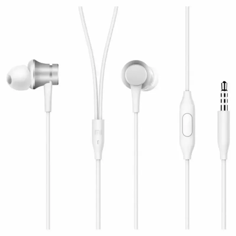 Xiaomi Mi cuffie in-ear Basic headset connettore 3,5 mm argento, bianco