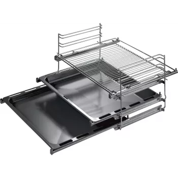 Bosch HEZ438301 parte/accessorio per forno guida estraibile in alluminio