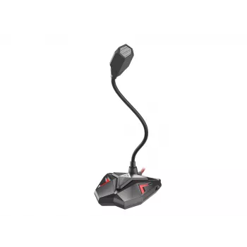 GENESIS Radium 100 microfono per PC nero, rosso