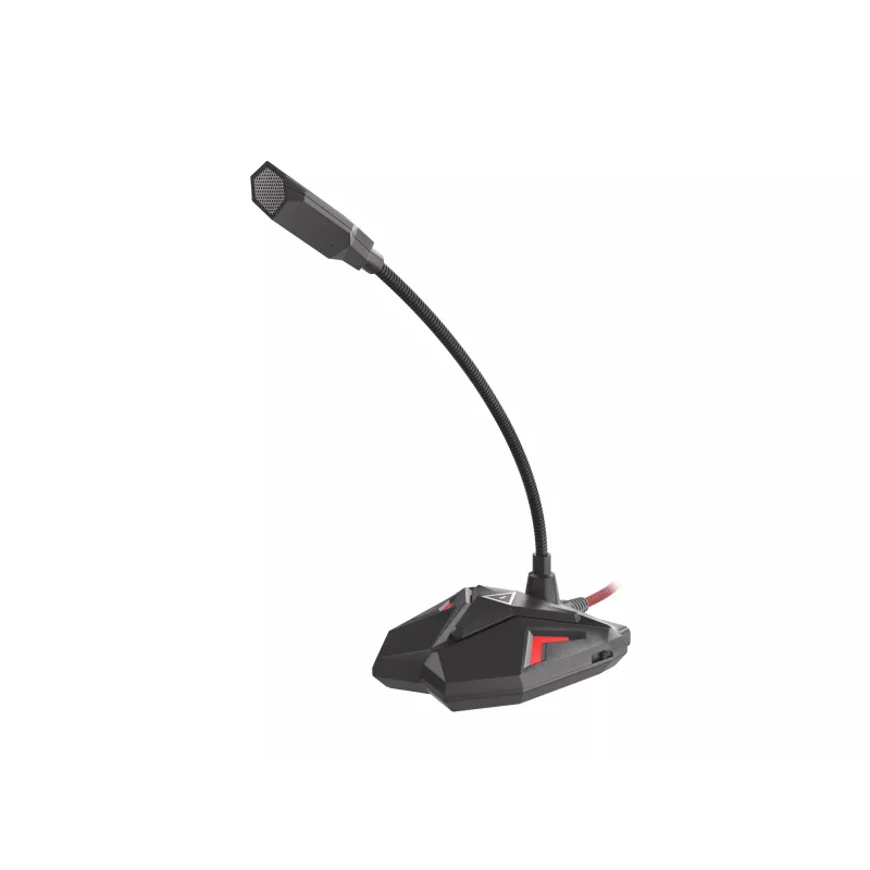 GENESIS Radium 100 microfono per PC nero, rosso
