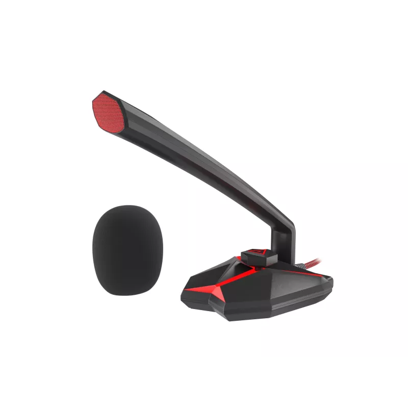 GENESIS Radium 200 microfono per PC nero, rosso