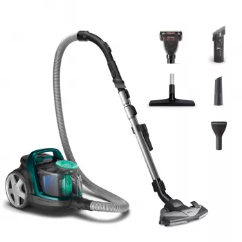 Philips Serie 5000 FC9556/09 aspirapolvere a cilindro — 750 W, 1,5 L, blu, 4,5 kg