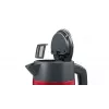 Bollitore Bosch TWK4P434 — 1,7 L, 2400 W, nero/rosso
