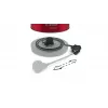 Bollitore Bosch TWK4P434 — 1,7 L, 2400 W, nero/rosso