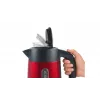 Bollitore Bosch TWK4P434 — 1,7 L, 2400 W, nero/rosso