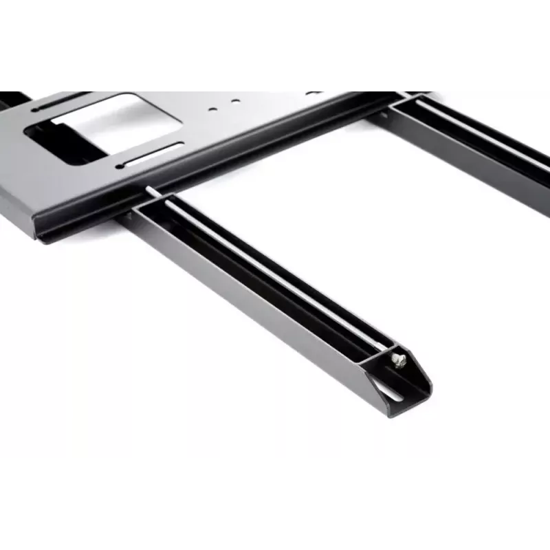 EDBAK TWB3c-B staffa a parete fissa per TV in verticale, 65-86 pollici, VESA da 100x100 a 800x400, max 80 kg, nero