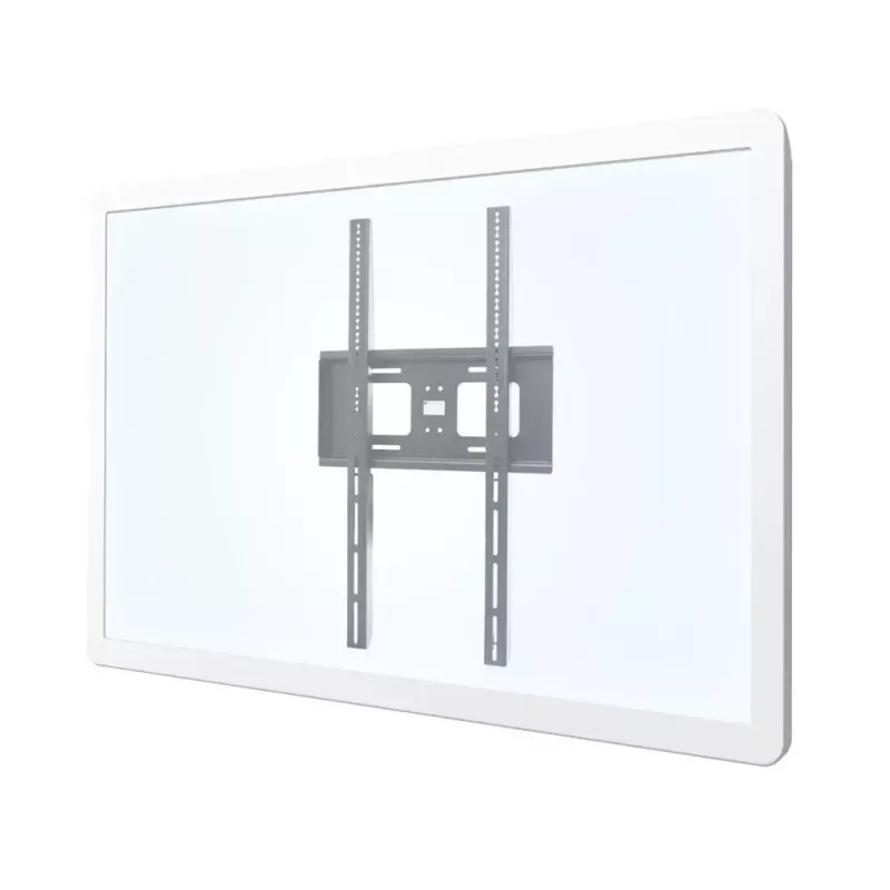 EDBAK TWB3c-B staffa a parete fissa per TV in verticale, 65-86 pollici, VESA da 100x100 a 800x400, max 80 kg, nero