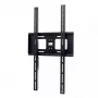 EDBAK TWB3c-B staffa a parete fissa per TV in verticale, 65-86 pollici, VESA da 100x100 a 800x400, max 80 kg, nero