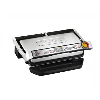 Griglia elettrica Tefal GC724D piastra da tavolo, metallizzato/nero, 440×340×172 mm, 7 kg