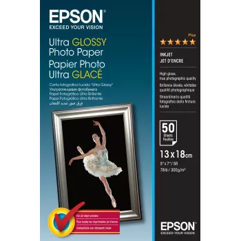 Carta fotografica Ultra Glossy Epson - 13x18cm - 50 fogli