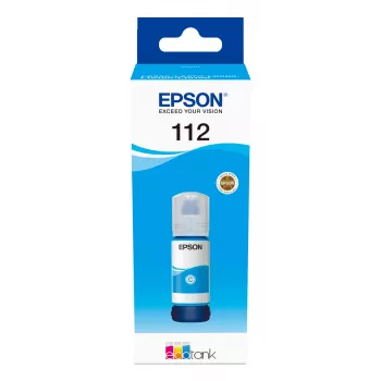 Bottiglia d'inchiostro Epson 112 EcoTank ciano pigmentato