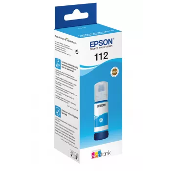 Bottiglia d'inchiostro Epson 112 EcoTank ciano pigmentato