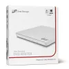 HITACHI-LG DATA STORAGE Unità DVD portatile sottile - Gp60nw60 - USB 2.0 - Bianco