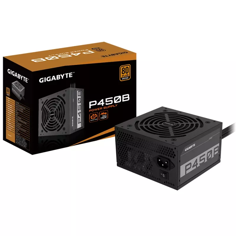 Alimentatore GIGABYTE P450B 450 W 20+4 pin ATX ATX nero