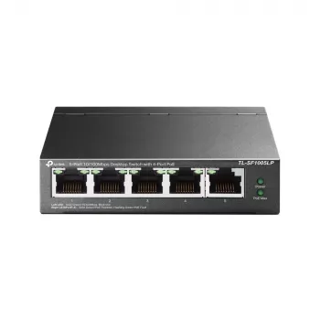 Switch non gestito TP-Link TL-SF1005LP 5 porte 10/100Mbps con 4 porte PoE