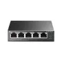 Switch non gestito TP-Link TL-SF1005LP 5 porte 10/100Mbps con 4 porte PoE