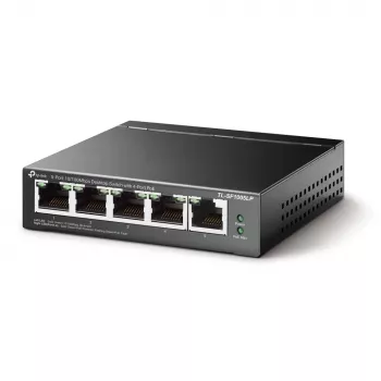 Switch non gestito TP-Link TL-SF1005LP 5 porte 10/100Mbps con 4 porte PoE