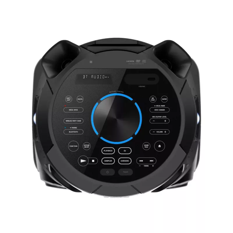 Sony MHC-V73D altoparlante party Bluetooth® High Power con suono party omnidirezionale e luce