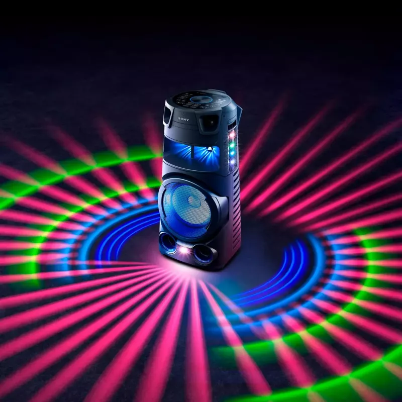 Sony MHC-V73D altoparlante party Bluetooth® High Power con suono party omnidirezionale e luce