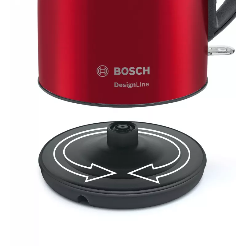 Bollitore Bosch TWK3P424 1,7 L 2400 W grigio, rosso