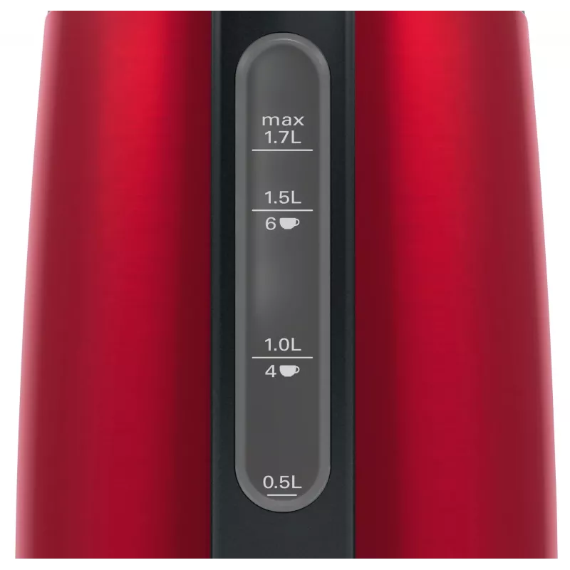 Bollitore Bosch TWK3P424 1,7 L 2400 W grigio, rosso