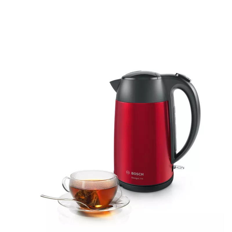 Bollitore Bosch TWK3P424 1,7 L 2400 W grigio, rosso
