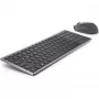 Tastiera e mouse wireless Dell KM7120W Bluetooth grigio titanio tastiera compatta mouse ergonomico