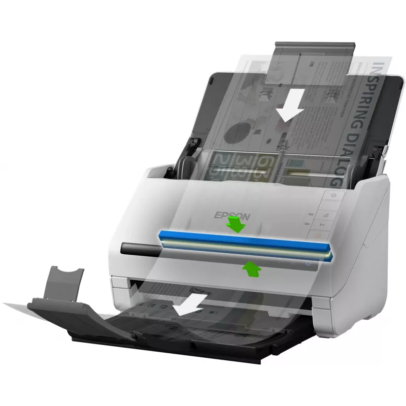 Scanner a trascinamento Epson DS-770 II 600 x 600 dpi A4 bianco