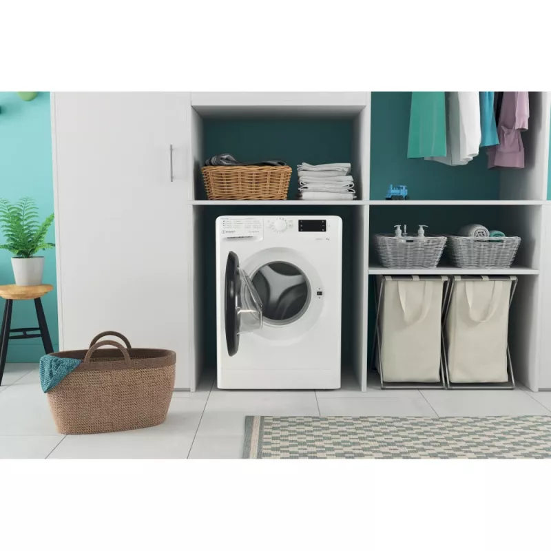 Lavatrice Indesit MTWE 71252 WK EE a carica frontale 7 kg 1151 giri/min bianco