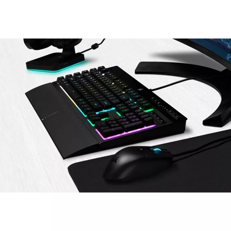 Tastiera da gaming CORSAIR - K55 RGB Pro Qwerty Us