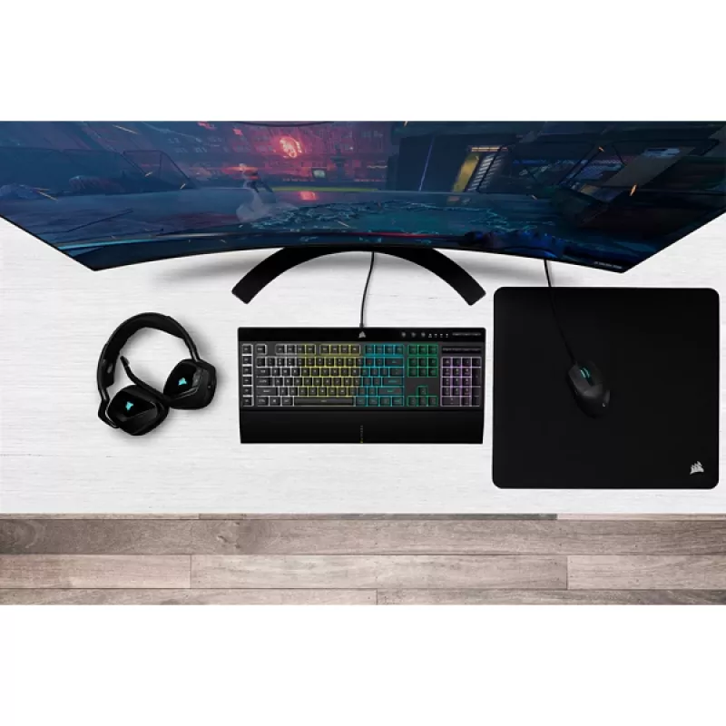 Tastiera da gaming CORSAIR - K55 RGB Pro Qwerty Us