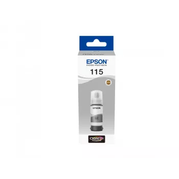 Epson EcoTank 115 flacone d'inchiostro, grigio, 70 ml (C13T07D54A)