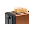 Tostapane Bosch TAT4P429 2 fette 970 W nero/marrone, acciaio inox compatto
