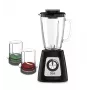 Frullatore da tavolo Tefal BlendForce II BL4388 — 800 W, caraffa in vetro 1,25 l, tritaghiaccio, nero/acciaio inox spazzolato