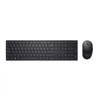 DELL Pro Tastiera e mouse - KM5221W - US International (QWERTY) - nero - (RTL BOX)
