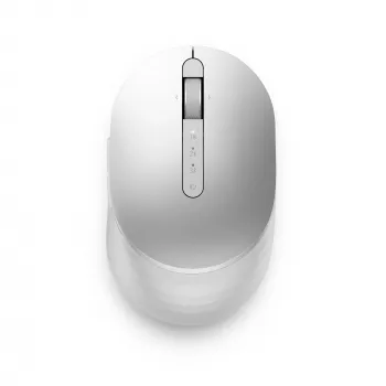 DELL Pro Premium Compact Mouse – MS7421W – platino-argento, ambidestro, ottico, RF Wireless + Bluetooth, 1600 DPI, platino, argento (confezione aperta)