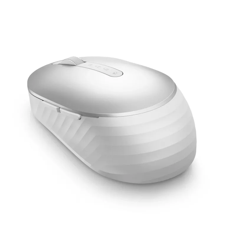 DELL Pro Premium Compact Mouse – MS7421W – platino-argento, ambidestro, ottico, RF Wireless + Bluetooth, 1600 DPI, platino, argento (confezione aperta)
