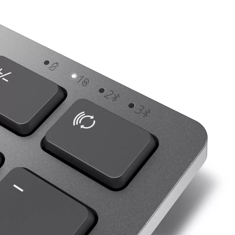 DELL Pro Plus Tastiera e mouse - KM7321W - US International (QWERTY)